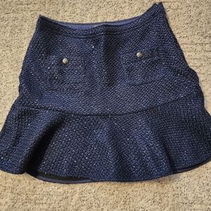 Adorable Sequin Loft Mini Skirt - Size 12P, NWT
